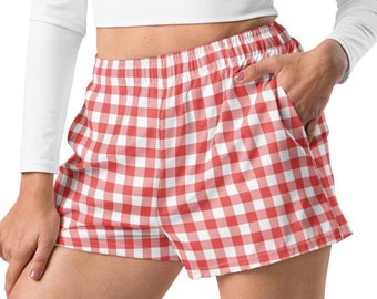 The Picnic Gingham Athletic Shorts