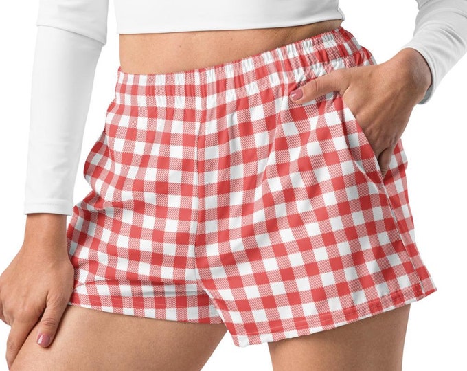 The Picnic Gingham Athletic Shorts
