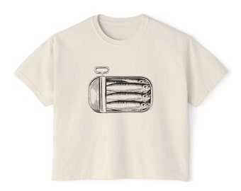 Vintage Sardines Women's Boxy Tee