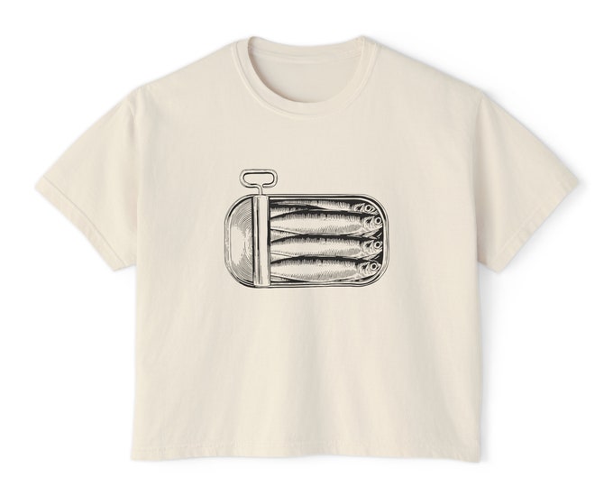 Vintage Sardines Women's Boxy Tee