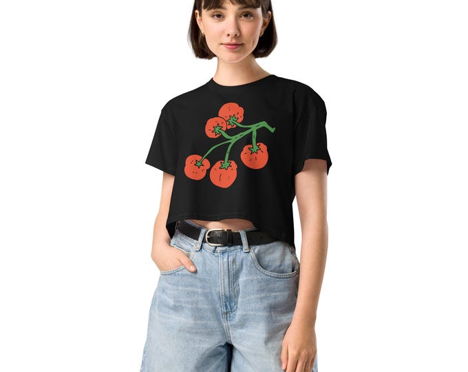 The Tomato Girl Women's Crop Top