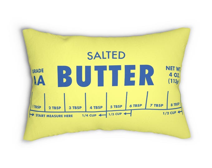 Salted Butter Lumbar Pillow