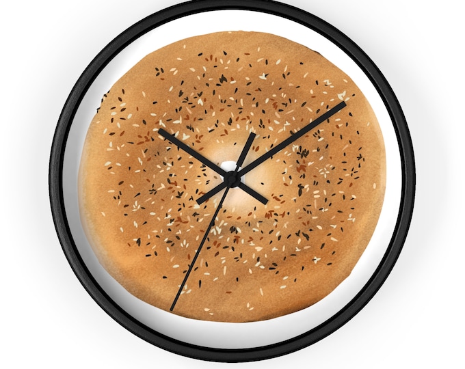 Bagel Wall Clock