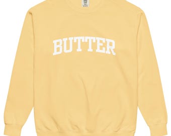 Butter Sweatshirt, Comfort Colors