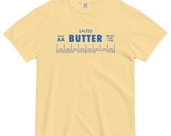 Salted Butter T-Shirt, Comfort Colors