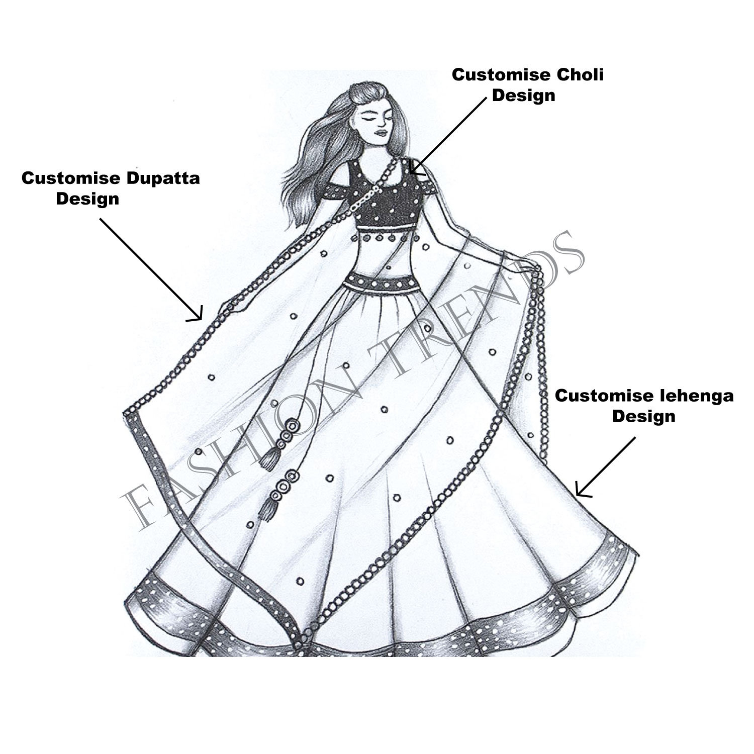 Here's How You Can Make A Designer Replica Lehenga In Budget!