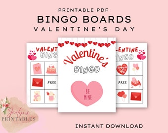 Bingo Boards: Valentine's Day, Bingo Cards, Bingo Games