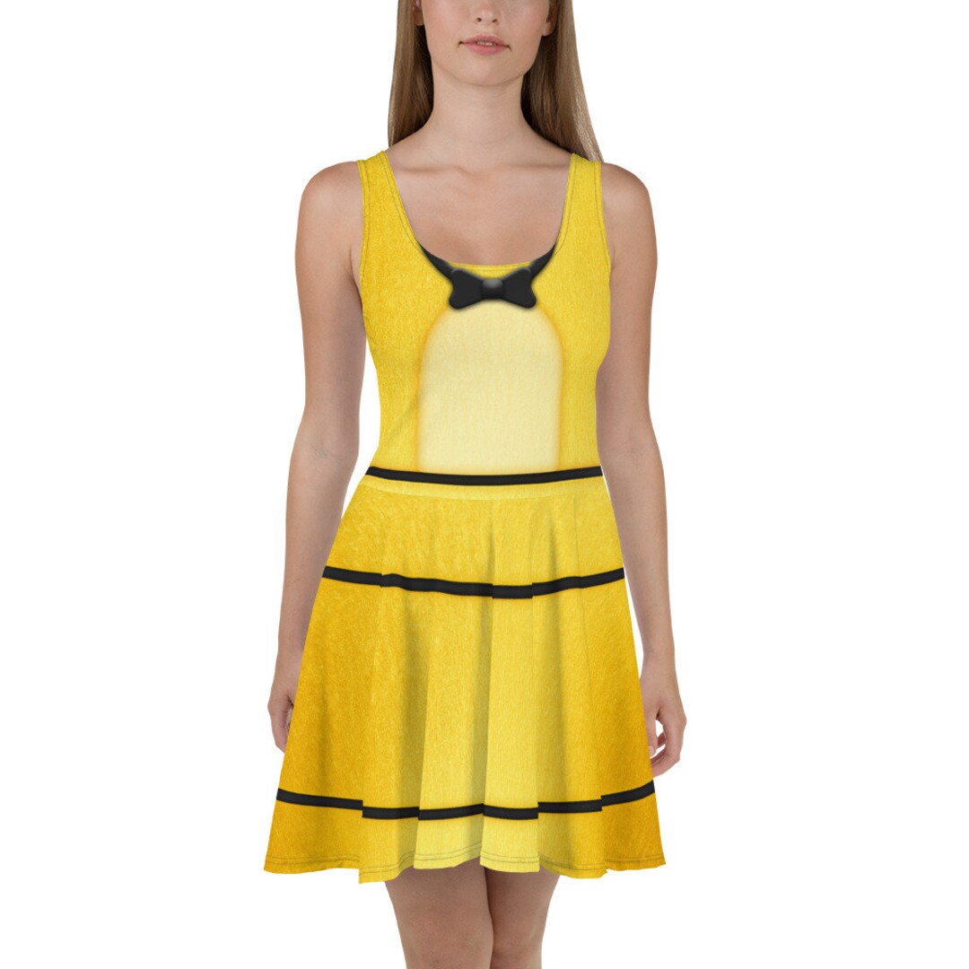 Golden Freddy Skater Dress Halloween Cosplay Costume Etsy