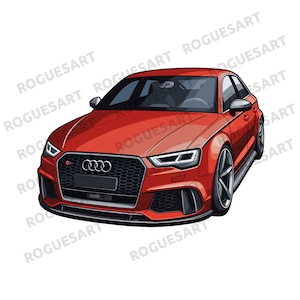 Audi Clipart PNG, SVG, Digital Download, Transparent, Sublimation, Printable Audi car