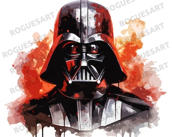 ダース・ベイダー将軍ストリートアートキャンバス il_340x270.5676604642_kj97.jpg