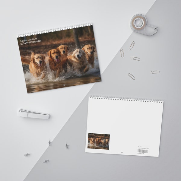 Animal 2024 Calendar Etsy