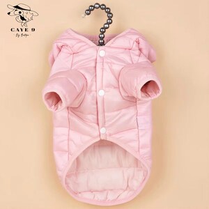 Pink Down Jacket for Dogs