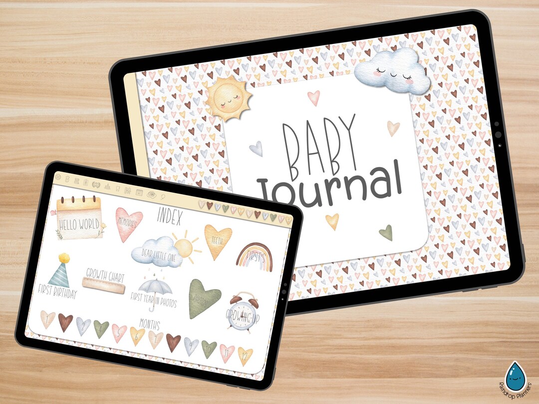 Digital Baby Journal Digital Baby Book Baby Journal Baby Memory Book