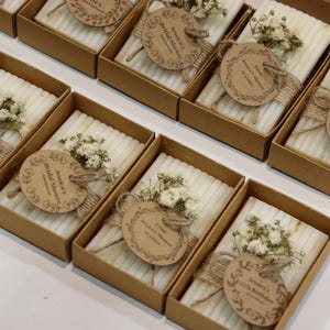 Bomboniere per la festa nuziale • Bomboniere con sapone per gli ospiti all'ingrosso • Bomboniere con sapone misto • Bomboniere con sapone all'ingrosso • Saponi personalizzati • Bomboniere con sapone floreale