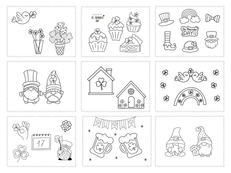 kids coloring pages, st patrick printable, march coloring page, colouring sheets, colouring pages, st paddy printable, saint patricks day, gnome coloring pages, cute colouring page, cute coloring pages, printable color page, kids coloring sheets