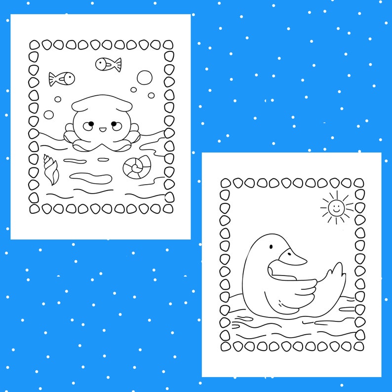 10 Kawaii Animal Coloring Pages That Will Melt Your Heart