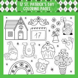 kids coloring pages, st patrick printable, march coloring page, colouring sheets, colouring pages, st paddy printable, saint patricks day, gnome coloring pages, cute colouring page, cute coloring pages, printable color page, kids coloring sheets