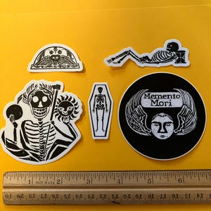 Gravestone Images Sticker 5 Pack