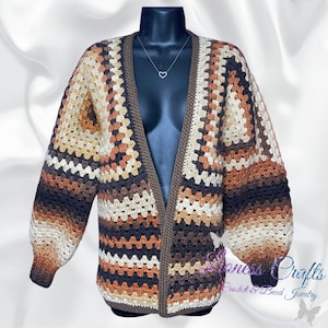Custom Puff Sleeve Cardigan