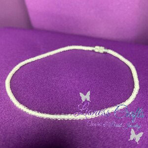 Custom Bead Anklet