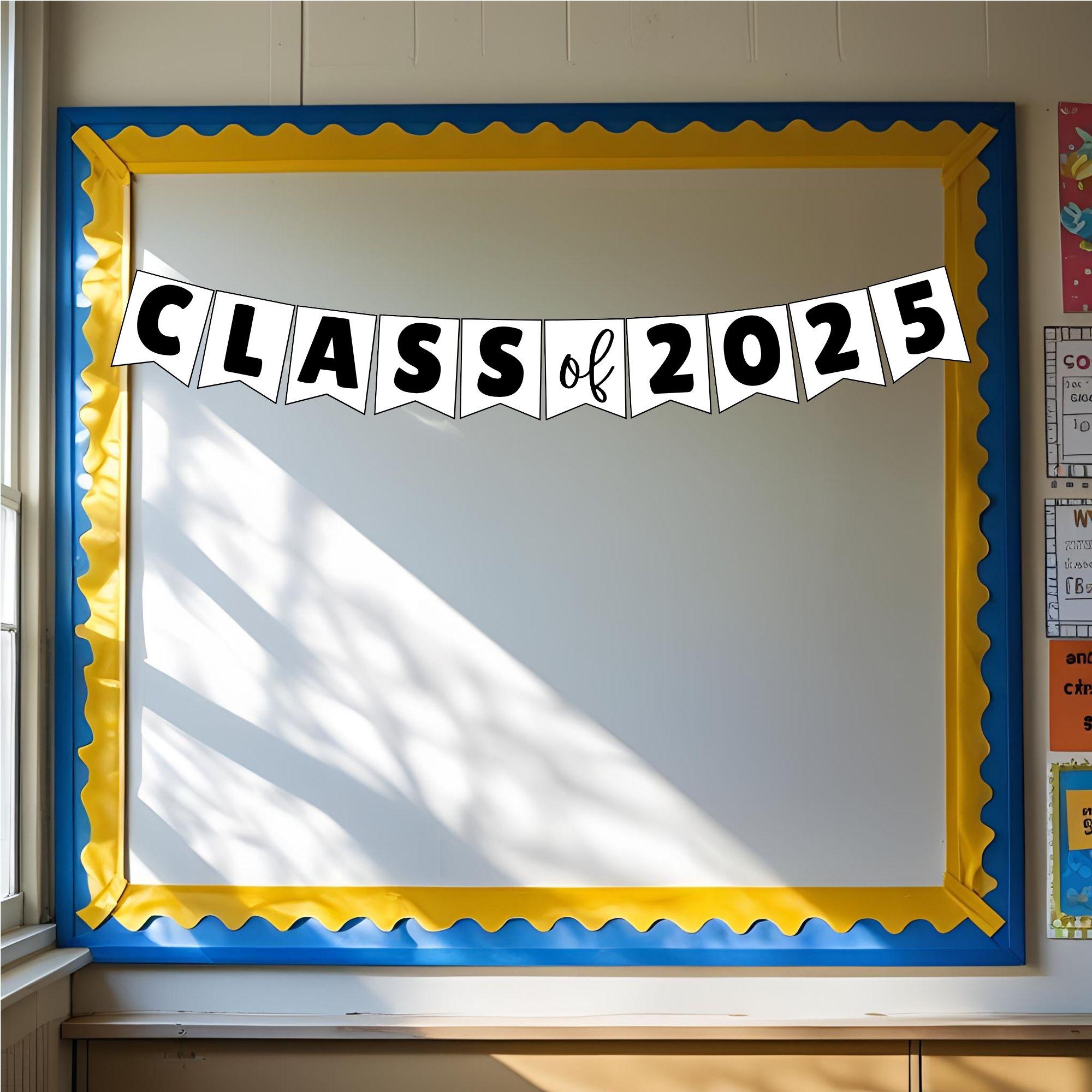 Editable Class of 2025 Banner - Etsy