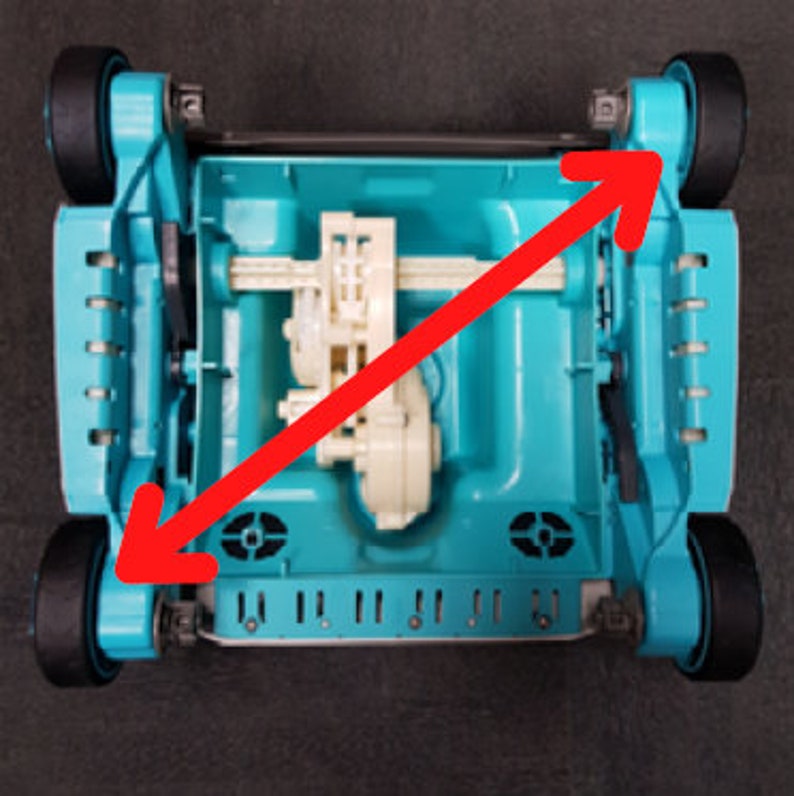 Kit 24 Axle Belts Robot Pool Cleaner Wheel INTEX ZX300 Etsy