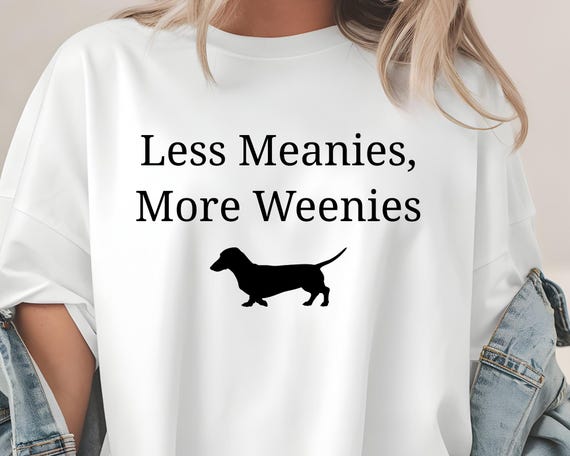Dachshund SVG PNG Bundle, Funny Weenie Dog Shirt Design (Digital File)