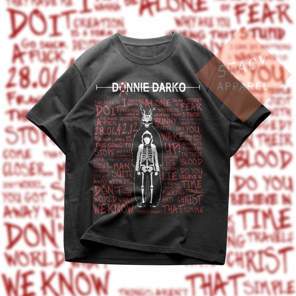 Limited Donnie Darko T-shirt - Donnie Darko Movie Tee