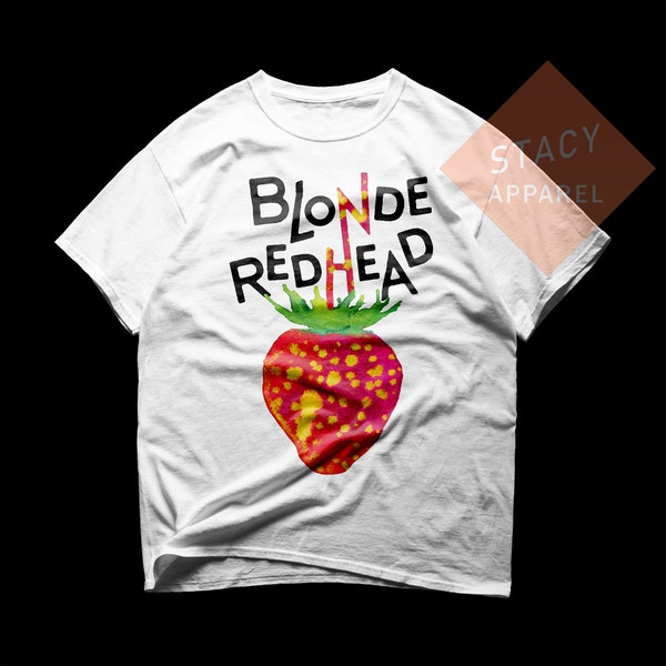 Limited Blonde Redhead T-shirt - Sit Down for Dinner Album Tee