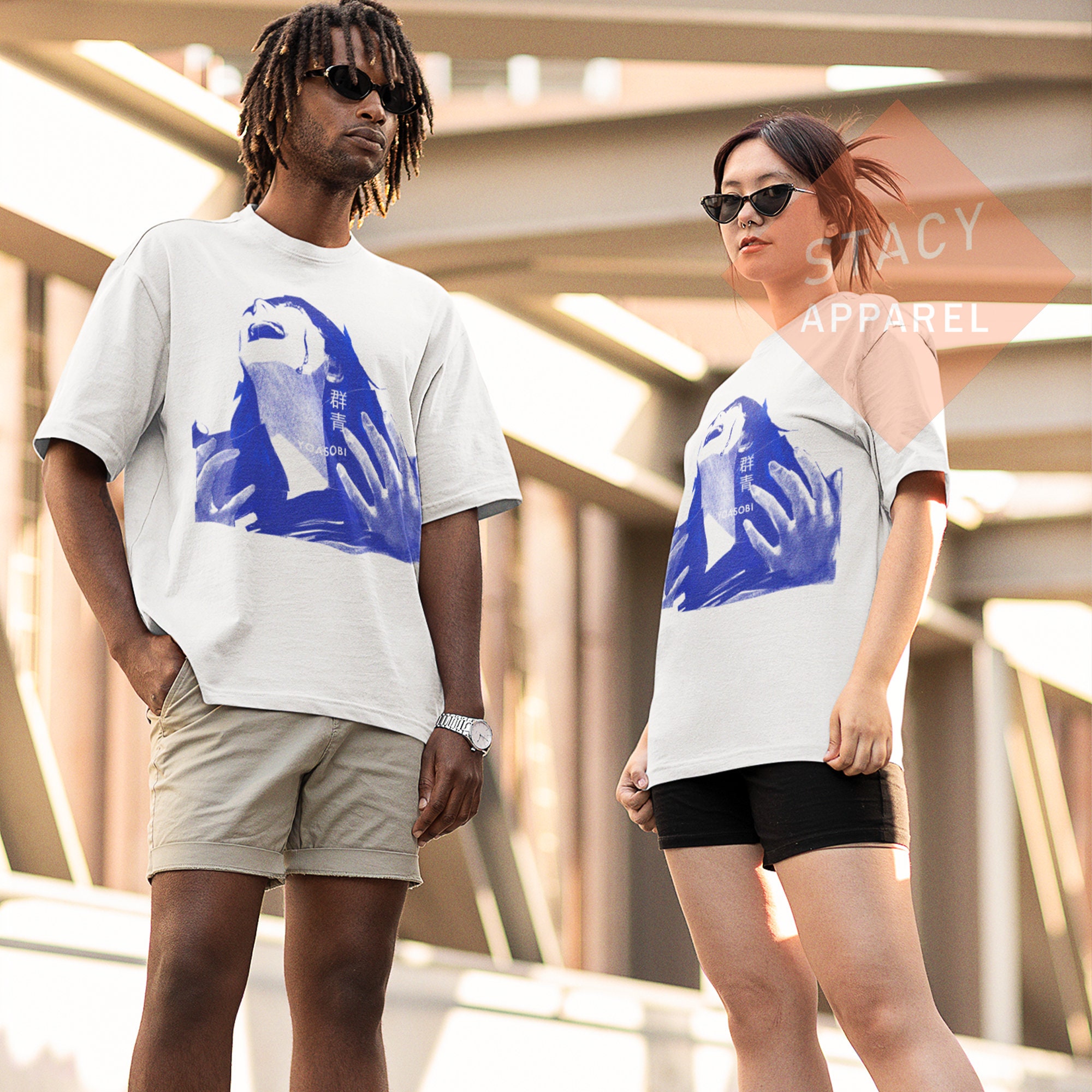 Limited Yoasobi Tee - Yoasabi Blue T-shirt - Etsy