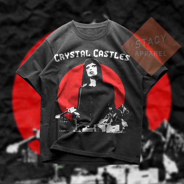 Limited Crystal Castles T-shirt - Crystal Castles III Album Tee