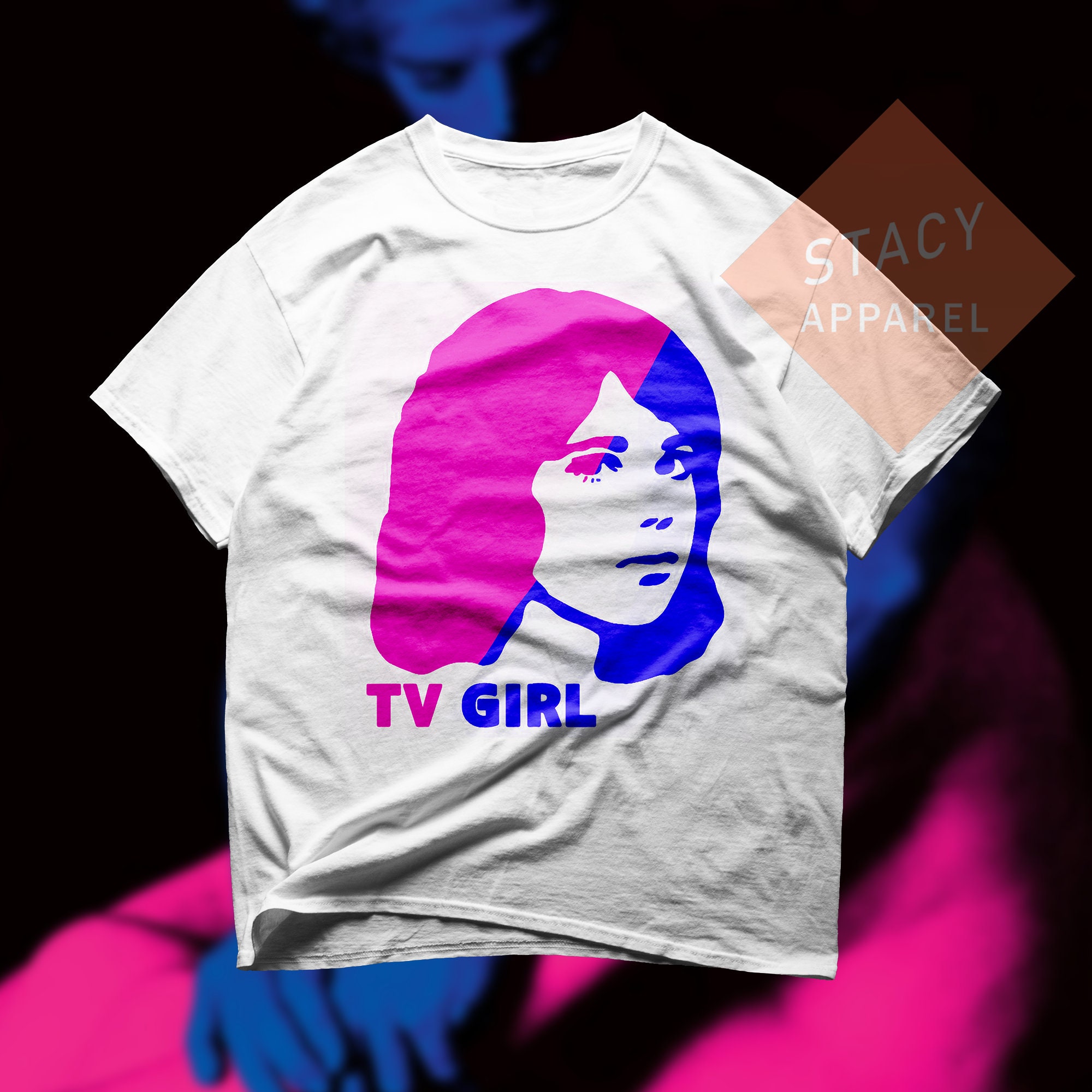Discover TV Girl T-shirt - TV Girl Who Really Cares Tee
