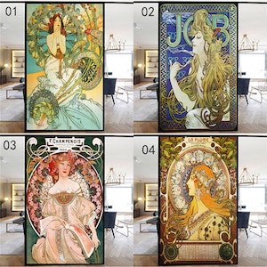Customized Glass Window Film Static Cling Frosted Glass Films Stickers Waterproof For Bathroom Kitchen Door Mucha Poster