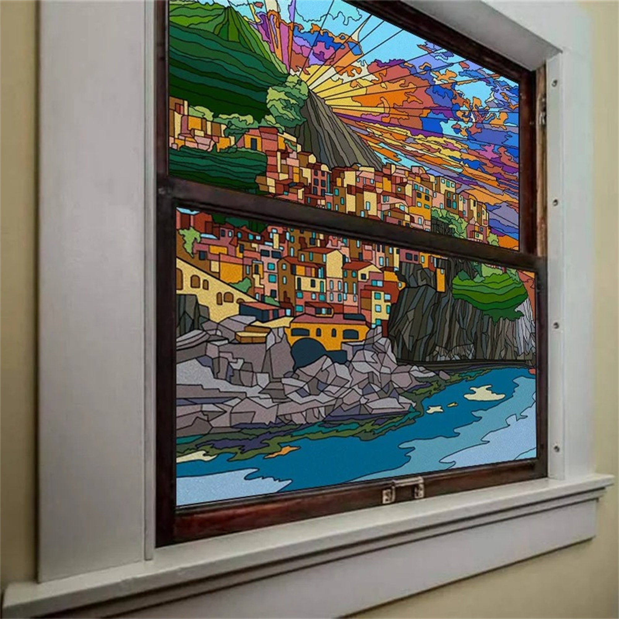 カスタマイズサイズ 航海用ボートウィンドウフィルム 海をテーマにした