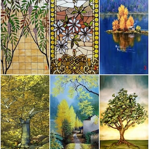 Custom Size Vintage Style Stained Glass Window Film Frosted Privacy Static Cling for Home Office and Bathroom Aesthetics