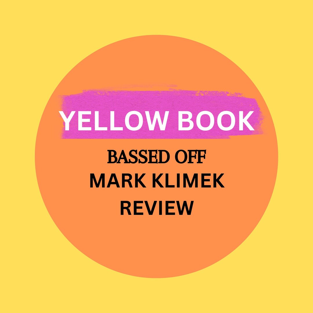 Yellow Book NCLEX Guide Mark Klimek Review 2023 100 Pages Etsy