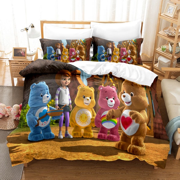 Care Bears Bedding King Etsy