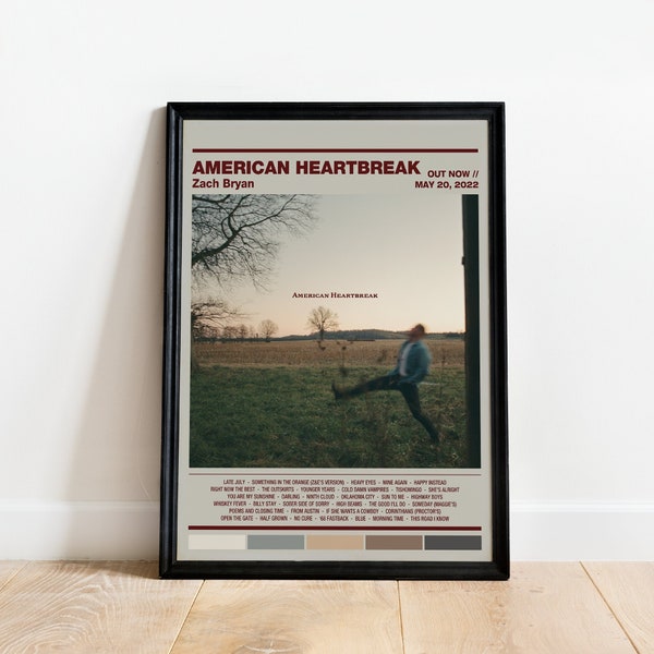 Zach Bryan Album Covers - Etsy