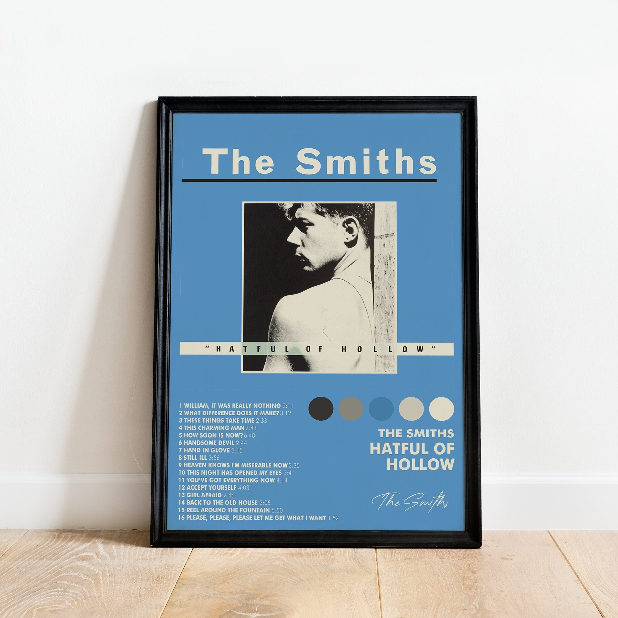 Discover The Smiths "Hatful of Hollow" Album Poster