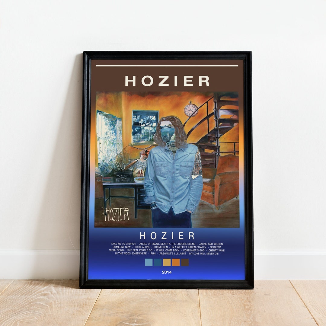 Hozier hozier Album Poster Color Optional Etsy