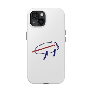 Può includere: Custodia per telefono bianca con un'illustrazione di maiale di cartone animato blu e rosso.