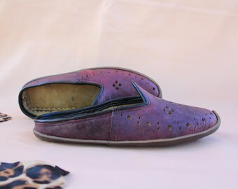 Slippers of Soltans - Ottoman Style Handmade Leather Slippers for Women Men - Grounding Earthing Shoes - Gift for Her Him