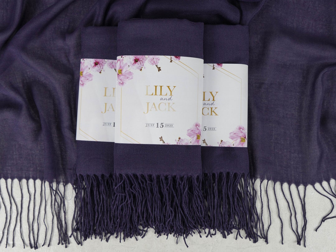 Indigo Pashmina Wool Shawl