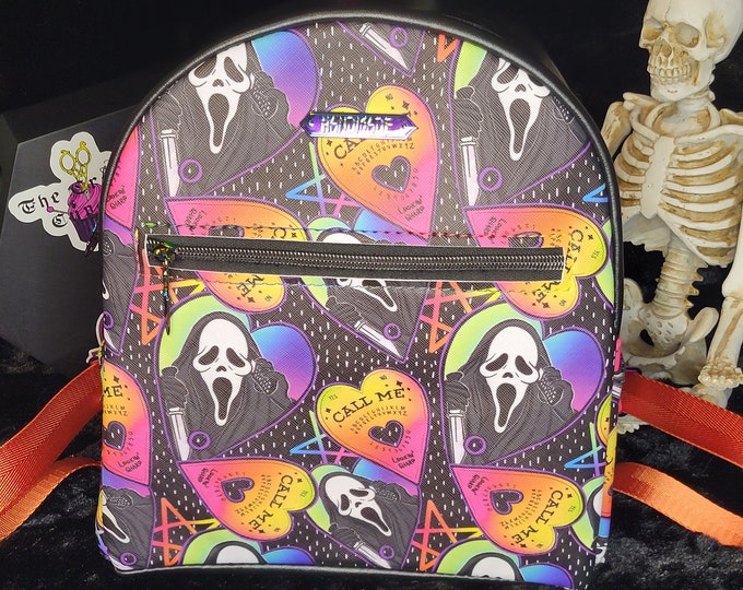 Rainbow Scary Movie MINI Backpack Etsy