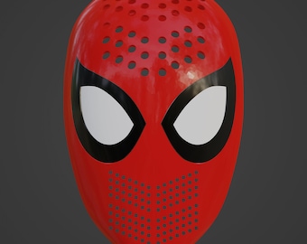 Spider-Man ITSV Peter Parker Face Shell - 3D FILES ONLY