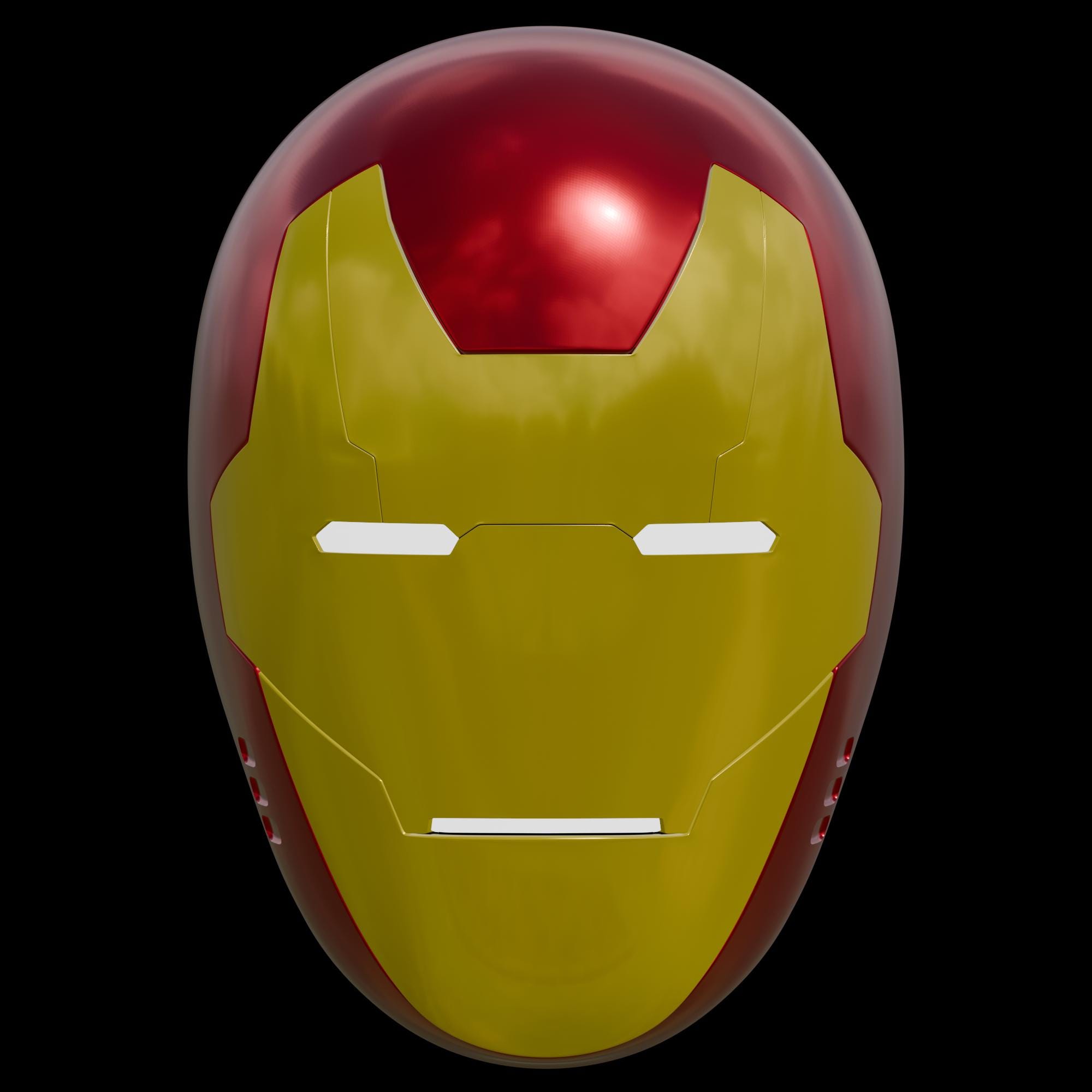 Iron Man Armored Adventures Mk 2 Helmet - 3D FILES ONLY - Etsy