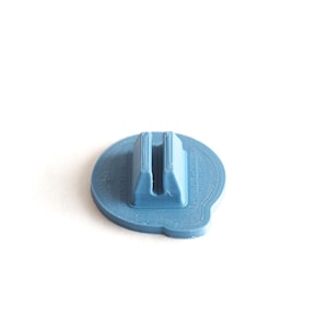 Thinking face emoji spoke decoration bead