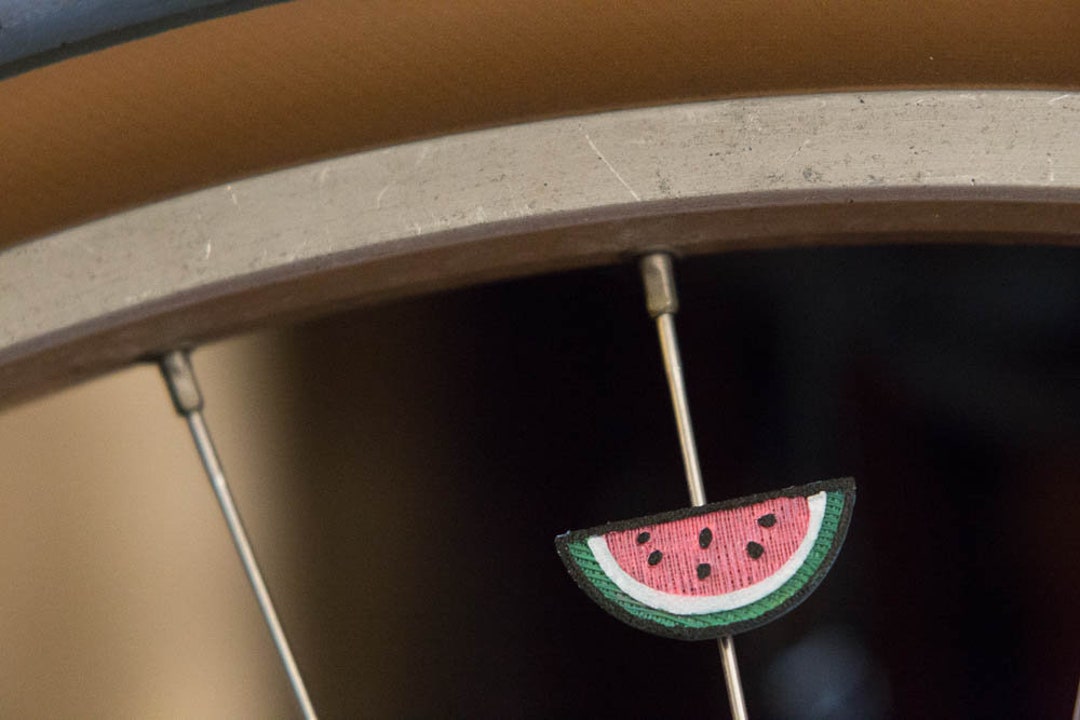Watermelon With Seeds Spoke Decoration. Fits on Bicycle Wheels ...