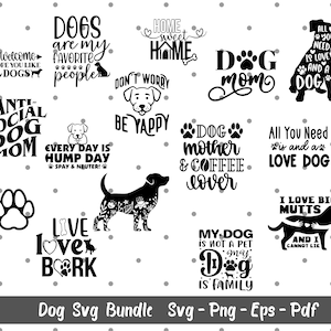 Hund Svg Bundle Handgezeichnet, Pfoten Svg, Mama Svg, Hundeliebe Svg, Tierpfote Svg, Hund Svg, Hund Svg, Sofort Download