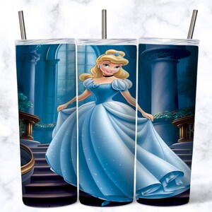 Rapunzel Tumbler Wrap, 20 oz Skinny Tumbler Sublimation Design, Tumbler Wrap Design, sofortiger digitaler Download PNG